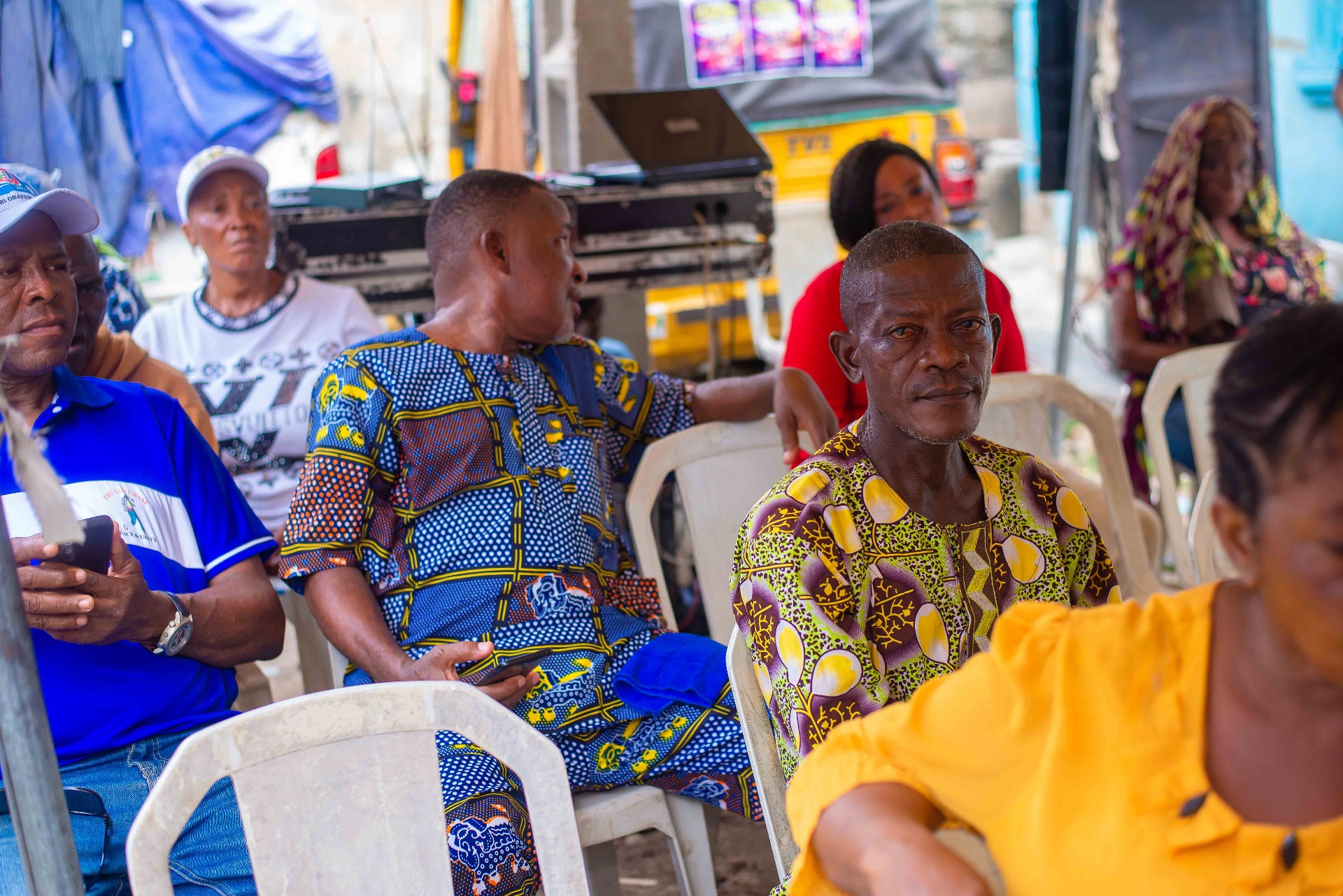 Community elders attending an MSCF outreach